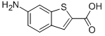 6-AMINOBENZO[B]THIOPHENE-2-CARBOXYLIC ACID Struktur