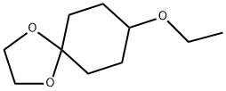 8-Ethoxy-1,4-dioxaspiro[4.5]decane Struktur