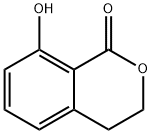 1H-2-BENZOPYRAN-1-ONE, 3,4-DIHYDRO-8-HYDROXY- Struktur