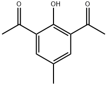 1-(3-ACETYL-2-HYDROXY-5-METHYL-PHENYL)-ETHANONE Struktur