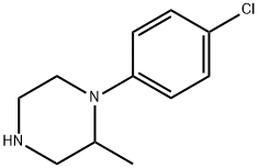 1-(4-Chlorophenyl)-2-methylpiperazine Struktur