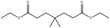 4,4-Dimethylpimelic acid diethyl ester Struktur