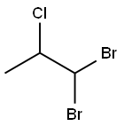 1,1-dibromo-2-chloropropane Struktur