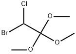 2-Bromo-2-chloro-1,1,1-trimethoxyethane Struktur