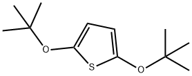 2,5-Di-tert-butoxythiophene Struktur