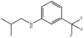 ISOBUTYL-(3-TRIFLUOROMETHYL-PHENYL)-AMINE Struktur