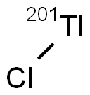 Thallous chloride-201Tl Struktur