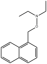 N-Ethyl-N-(1-naphtylmethoxy)ethanamine Struktur