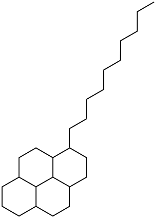 1-Decylhexadecahydropyrene Struktur