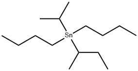 Dibutyl(1-methylethyl)(1-methylpropyl)stannane Struktur