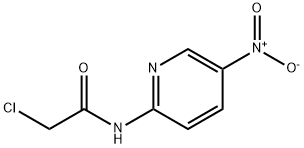 2-Chloro-N-(5-nitro-pyridin-2-yl)-acetaMide, 98+% C7H6ClN3O3, MW: 215.59 Struktur