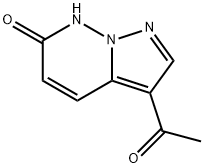 1-(6-HYDROXYPYRAZOLO[1,5-B]PYRIDAZIN-3-YL)ETHANONE Struktur