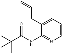 N-(3-ALLYL-PYRIDIN-2-YL)-2,2-DIMETHYL-PROPIONAMIDE Struktur