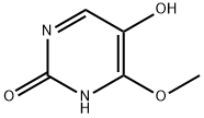 2(1H)-Pyrimidinone, 5-hydroxy-4-methoxy- (9CI) Struktur