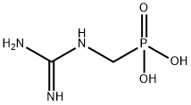 guanidinomethylphosphonic acid Struktur