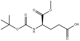 BOC-D-GLU-OME Struktur