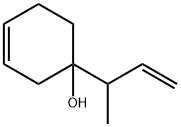 3-Cyclohexen-1-ol, 1-(1-methyl-2-propenyl)- (9CI) Struktur