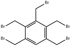 pentakis(bromomethyl)benzene Struktur