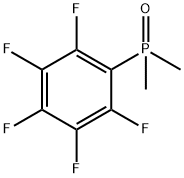 Dimethyl(pentafluorophenyl)phosphine oxide Struktur