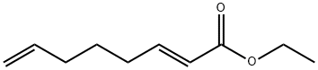 (E)-2,7-Octadienoic acid ethyl ester Struktur