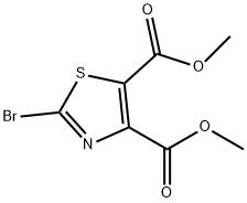 4,5-Thiazoledicarboxylicacid,2-bromo-,dimethylester(9CI) Struktur