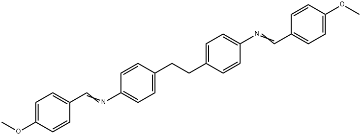 N,N'-BIS(4-METHOXYBENZYLIDENE)-ALPHA,ALPHA'-BI-P-TOLUIDINE Struktur