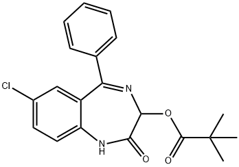 Pivoxazepam Struktur