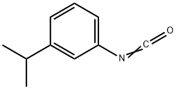 Benzene, 1-isocyanato-3-(1-methylethyl)- (9CI) Struktur