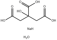 Sodium hydrocitrate Struktur