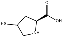 L-Proline, 4-mercapto- (9CI) Struktur