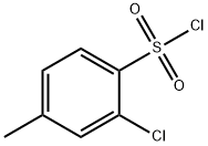 2-CHLORO-4-METHYLBENZENESULFONYL CHLORIDE Struktur