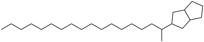 2-(1-Methylheptadecyl)octahydropentalene Struktur