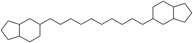 5,5'-(1,10-Decanediyl)bis(octahydro-1H-indene) Struktur