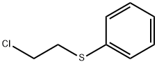 2-CHLOROETHYL PHENYL SULFIDE Structure