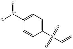 p-Nitrophenylvinyl sulfone Struktur