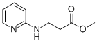 METHYL 3-(PYRIDIN-2-YLAMINO)PROPANOATE Struktur