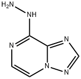 [1,2,4]Triazolo[1,5-a]pyrazin-8(7H)-one,hydrazone(9CI) Struktur