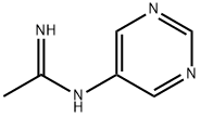 Ethanimidamide, N-5-pyrimidinyl- (9CI) Struktur