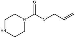 PIPERAZINE-1-CARBOXYLIC ACID ALLYL ESTER Struktur