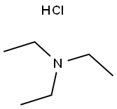 Triethylamine hydrochloride Struktur