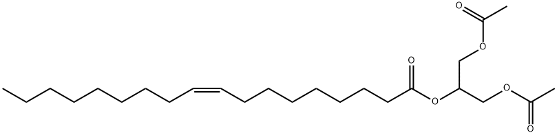 1-O,3-O-Diacetyl-2-O-oleoylglycerol Struktur