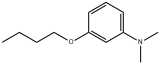 1-Butoxy-3-(dimethylamino)benzene Struktur