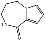 2,3,4,5-TETRAHYDRO-PYRROLO[1,2-A][1,4]DIAZEPIN-1-ONE Struktur