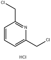 2,6-bis(chloromethyl)pyridine Struktur