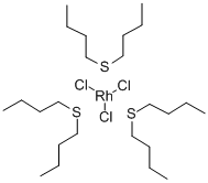 TRIS(DIBUTYLSULFIDE)RHODIUM TRICHLORIDE Structure