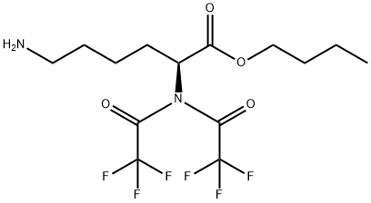 N2,N2-Bis(trifluoroacetyl)-L-lysine butyl ester Struktur