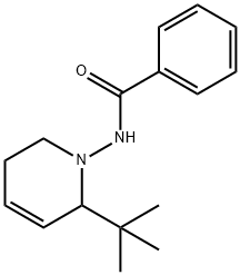 Benzamide, N-[2-(1,1-dimethylethyl)-5,6-dihydro-1(2H)-pyridinyl]- (9CI) Struktur