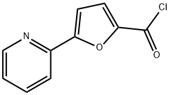 2-Furancarbonyl chloride, 5-(2-pyridinyl)- (9CI) Struktur