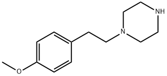 1-[2-(4-methoxyphenyl)ethyl]piperazine Struktur