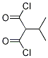 Propanedioyl dichloride, (1-Methylethyl)- Struktur